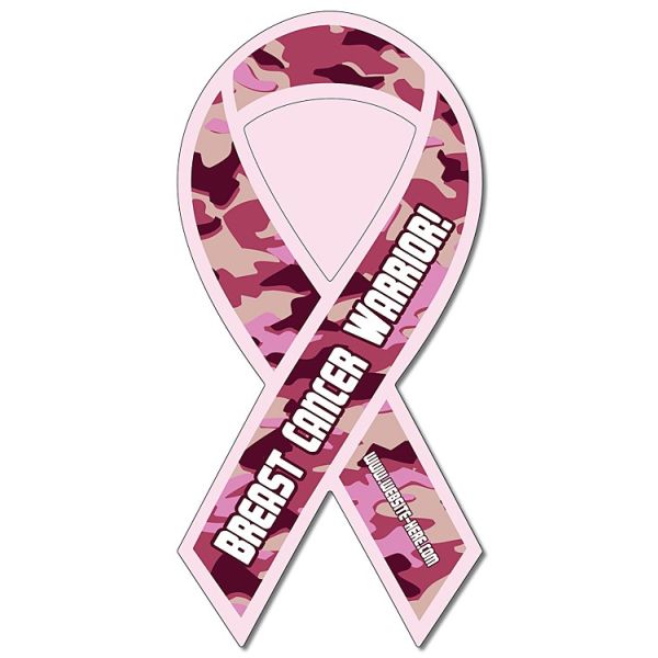 Custom Ribbon Car Magnet 3.8